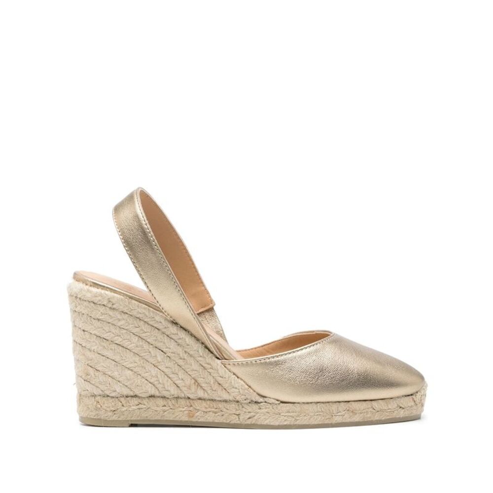 Castañer Gold Espadrilles Women
